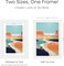 White Picture Frames 4x6, High-End Oak Wood 4 x 6 Frame for Wall or Tabletop